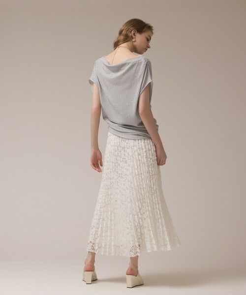 GRACE CONTINENTAL / グレースコンチネンタル ロング・マキシ丈スカート | レースプリーツスカート | 詳細2