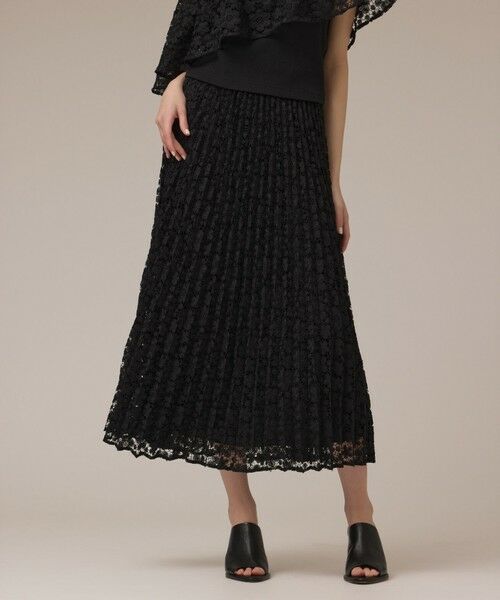 GRACE CONTINENTAL / グレースコンチネンタル ロング・マキシ丈スカート | レースプリーツスカート | 詳細21