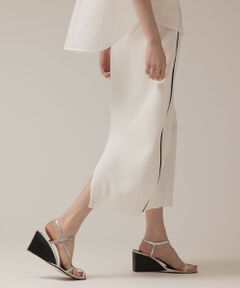 GRACE CONTINENTAL / グレースコンチネンタル ミニ・ひざ丈スカート | カノコニットスカート