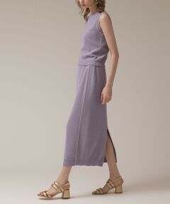 GRACE CONTINENTAL / グレースコンチネンタル ミニ・ひざ丈スカート | カノコニットスカート