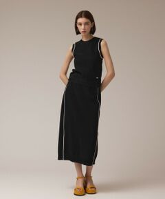 GRACE CONTINENTAL / グレースコンチネンタル ミニ・ひざ丈スカート | カノコニットスカート