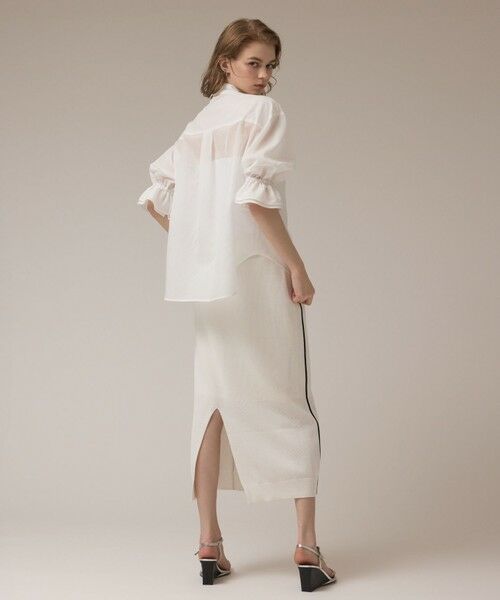 GRACE CONTINENTAL / グレースコンチネンタル ミニ・ひざ丈スカート | カノコニットスカート | 詳細3