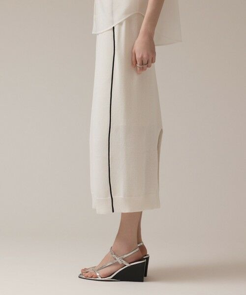 GRACE CONTINENTAL / グレースコンチネンタル ミニ・ひざ丈スカート | カノコニットスカート | 詳細5