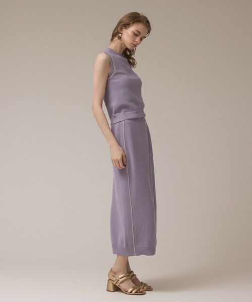 GRACE CONTINENTAL / グレースコンチネンタル ミニ・ひざ丈スカート | カノコニットスカート | 詳細10