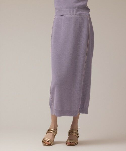 GRACE CONTINENTAL / グレースコンチネンタル ミニ・ひざ丈スカート | カノコニットスカート | 詳細11