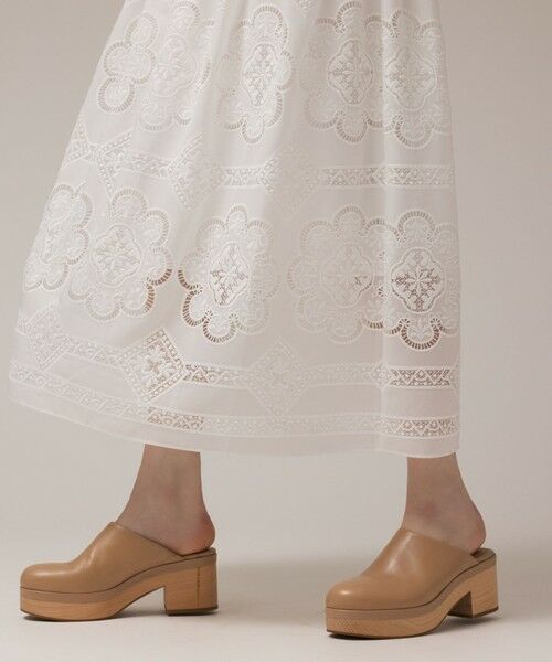 GRACE CONTINENTAL / グレースコンチネンタル ロング・マキシ丈ワンピース | カットワーク刺繍ワンピース | 詳細10