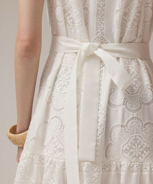 GRACE CONTINENTAL / グレースコンチネンタル ロング・マキシ丈ワンピース | カットワーク刺繍ワンピース | 詳細11