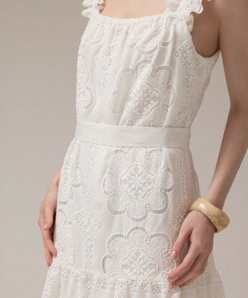 GRACE CONTINENTAL / グレースコンチネンタル ロング・マキシ丈ワンピース | カットワーク刺繍ワンピース | 詳細13