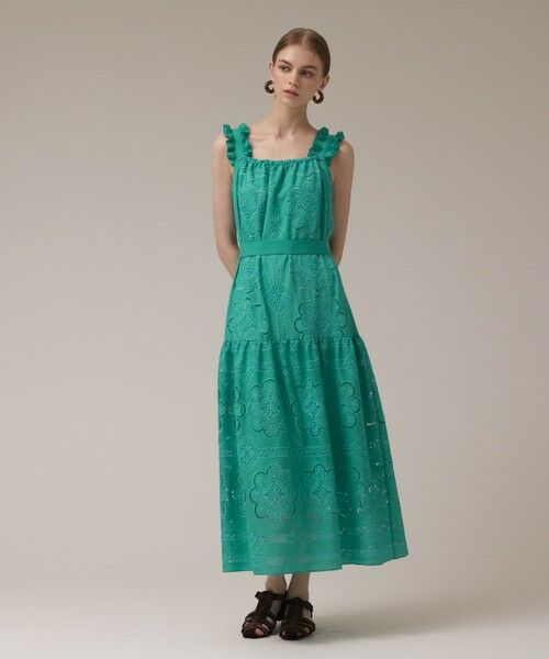 GRACE CONTINENTAL / グレースコンチネンタル ロング・マキシ丈ワンピース | カットワーク刺繍ワンピース | 詳細18