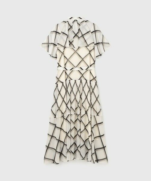 GRACE CONTINENTAL / グレースコンチネンタル ロング・マキシ丈ワンピース | チェックプリントプリーツワンピース | 詳細13