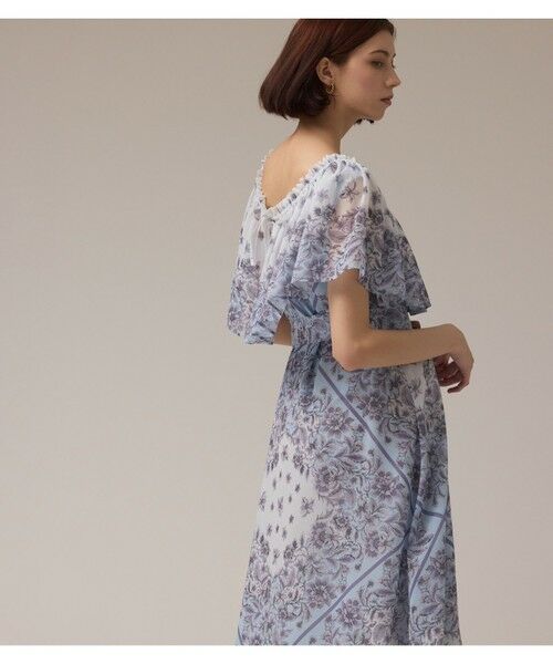 GRACE CONTINENTAL / グレースコンチネンタル ロング・マキシ丈ワンピース | マルチWAYシフォンワンピース | 詳細3