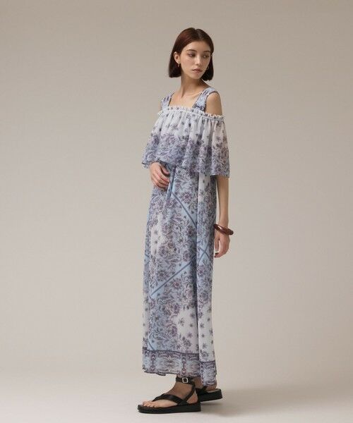 GRACE CONTINENTAL / グレースコンチネンタル ロング・マキシ丈ワンピース | マルチWAYシフォンワンピース | 詳細4