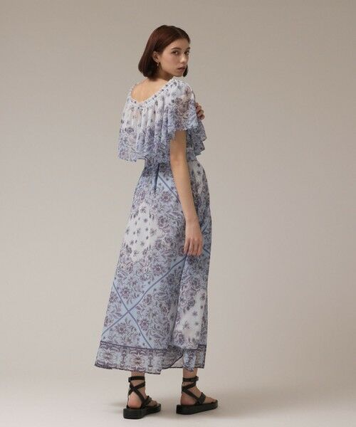 GRACE CONTINENTAL / グレースコンチネンタル ロング・マキシ丈ワンピース | マルチWAYシフォンワンピース | 詳細7