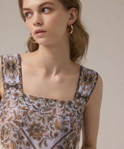 GRACE CONTINENTAL / グレースコンチネンタル ロング・マキシ丈ワンピース | マルチWAYシフォンワンピース | 詳細15