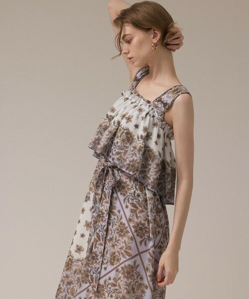 GRACE CONTINENTAL / グレースコンチネンタル ロング・マキシ丈ワンピース | マルチWAYシフォンワンピース | 詳細23