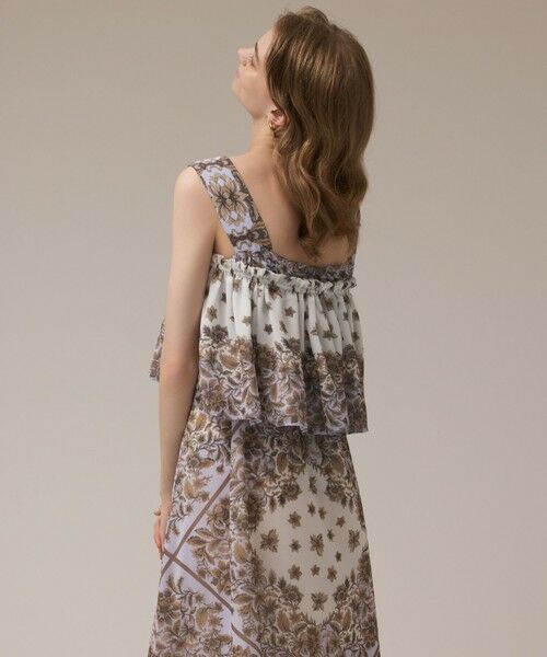 GRACE CONTINENTAL / グレースコンチネンタル ロング・マキシ丈ワンピース | マルチWAYシフォンワンピース | 詳細24