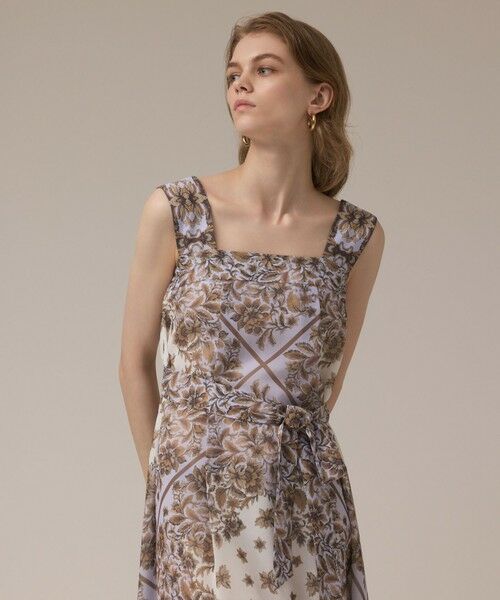 GRACE CONTINENTAL / グレースコンチネンタル ロング・マキシ丈ワンピース | マルチWAYシフォンワンピース | 詳細9