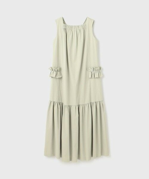 GRACE CONTINENTAL / グレースコンチネンタル ロング・マキシ丈ワンピース | サイドフリルタフタワンピース | 詳細12