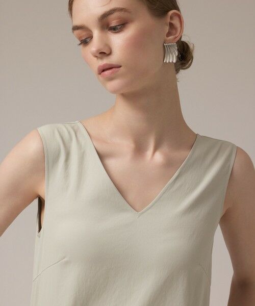 GRACE CONTINENTAL / グレースコンチネンタル ロング・マキシ丈ワンピース | サイドフリルタフタワンピース | 詳細6