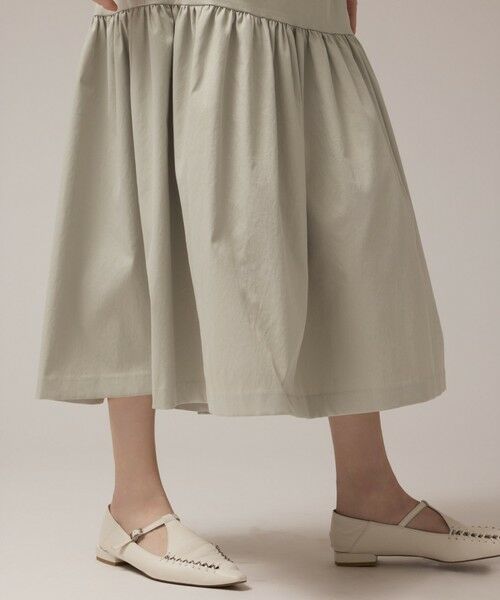 GRACE CONTINENTAL / グレースコンチネンタル ロング・マキシ丈ワンピース | サイドフリルタフタワンピース | 詳細8