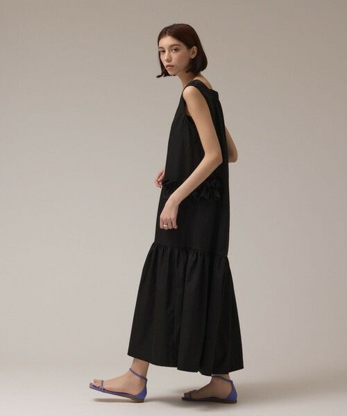 GRACE CONTINENTAL / グレースコンチネンタル ロング・マキシ丈ワンピース | サイドフリルタフタワンピース | 詳細18