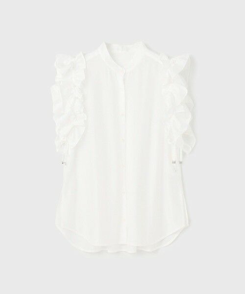 GRACE CONTINENTAL / グレースコンチネンタル シャツ・ブラウス | マルチフリルノースリーブブラウス | 詳細6