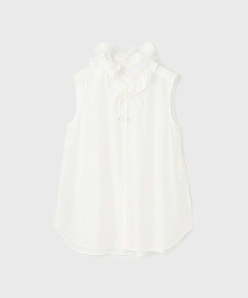 GRACE CONTINENTAL / グレースコンチネンタル シャツ・ブラウス | マルチフリルノースリーブブラウス | 詳細9