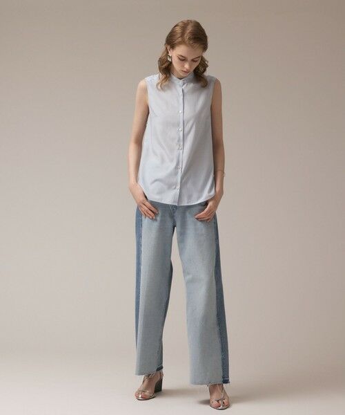 マルチフリルノースリーブブラウス （シャツ・ブラウス）｜GRACE