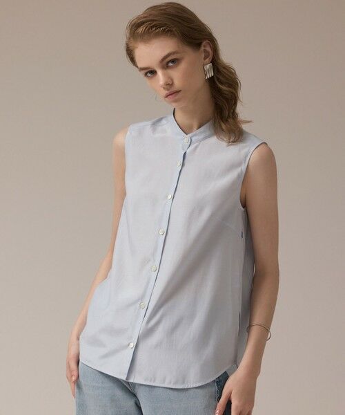 GRACE CONTINENTAL / グレースコンチネンタル シャツ・ブラウス | マルチフリルノースリーブブラウス | 詳細22