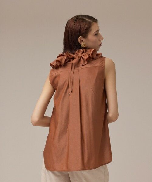 GRACE CONTINENTAL / グレースコンチネンタル シャツ・ブラウス | マルチフリルノースリーブブラウス | 詳細28