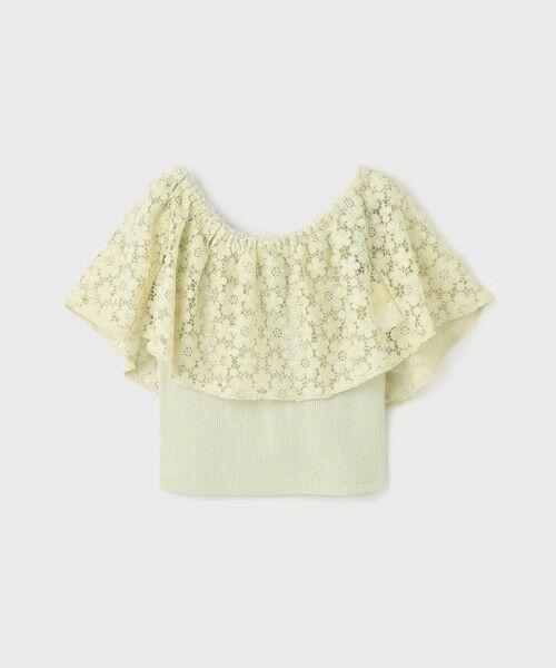 GRACE CONTINENTAL / グレースコンチネンタル その他トップス | レースケープカットトップ | 詳細19