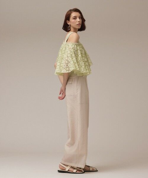 GRACE CONTINENTAL / グレースコンチネンタル その他トップス | レースケープカットトップ | 詳細8