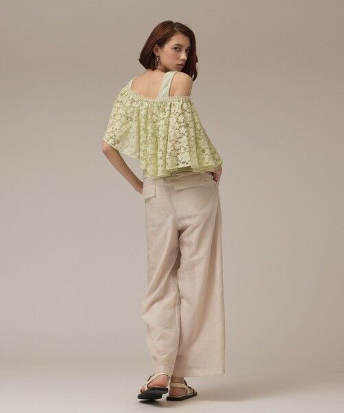 GRACE CONTINENTAL / グレースコンチネンタル その他トップス | レースケープカットトップ | 詳細9