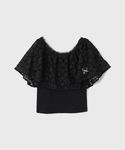 GRACE CONTINENTAL / グレースコンチネンタル その他トップス | レースケープカットトップ | 詳細26