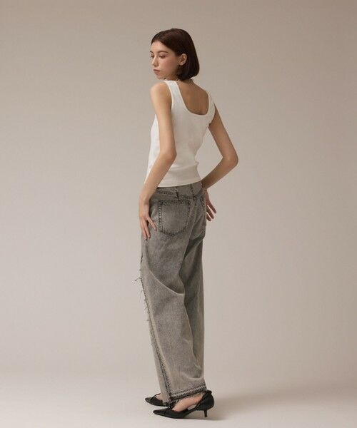 GRACE CONTINENTAL / グレースコンチネンタル その他トップス | テレコリブトップ | 詳細2