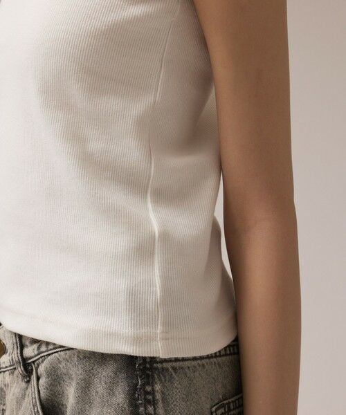 GRACE CONTINENTAL / グレースコンチネンタル その他トップス | テレコリブトップ | 詳細5