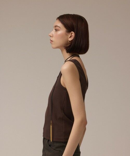 GRACE CONTINENTAL / グレースコンチネンタル その他トップス | テレコリブトップ | 詳細10