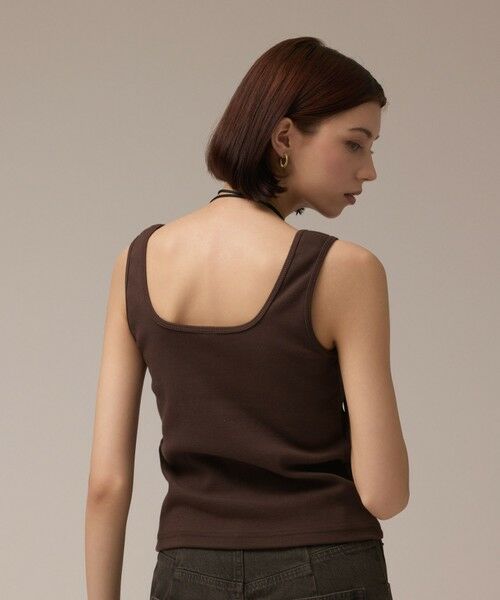 GRACE CONTINENTAL / グレースコンチネンタル その他トップス | テレコリブトップ | 詳細11