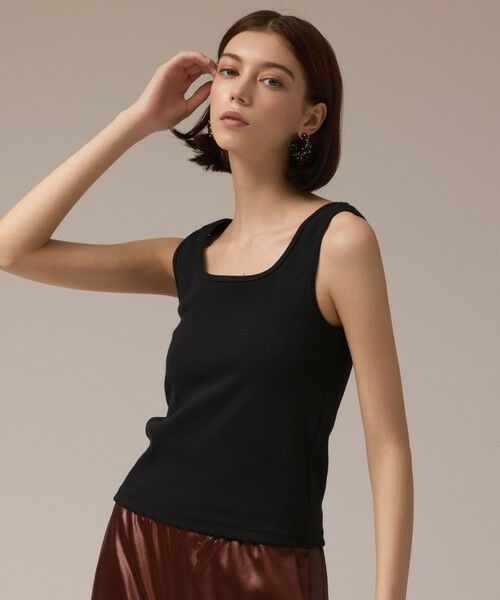 GRACE CONTINENTAL / グレースコンチネンタル その他トップス | テレコリブトップ | 詳細16