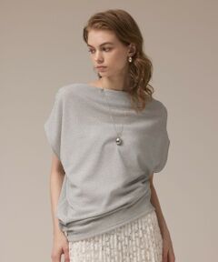 【グレースコンチネンタル】ロゴミラノリブトップ ロゴミラノリブトップ （カットソー）｜GRACE CONTINENTAL
