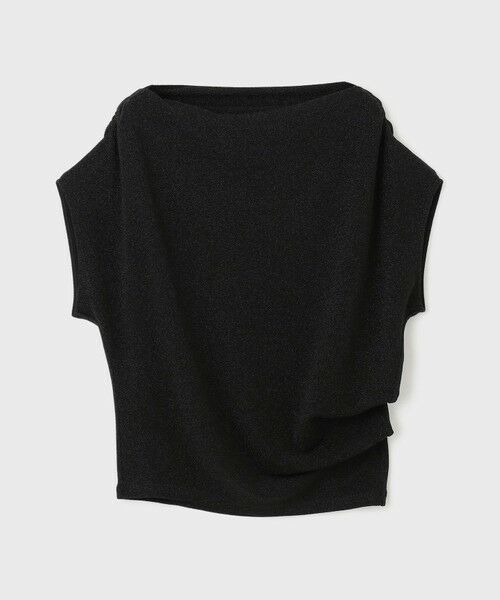 GRACE CONTINENTAL / グレースコンチネンタル カットソー | ラメドレープカットトップ | 詳細13