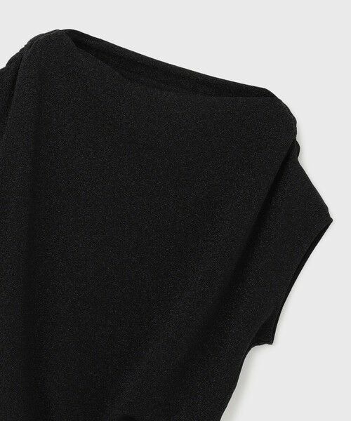 GRACE CONTINENTAL / グレースコンチネンタル カットソー | ラメドレープカットトップ | 詳細15