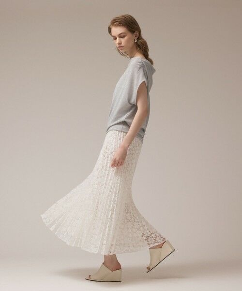 GRACE CONTINENTAL / グレースコンチネンタル カットソー | ラメドレープカットトップ | 詳細19