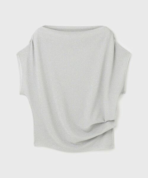 GRACE CONTINENTAL / グレースコンチネンタル カットソー | ラメドレープカットトップ | 詳細21