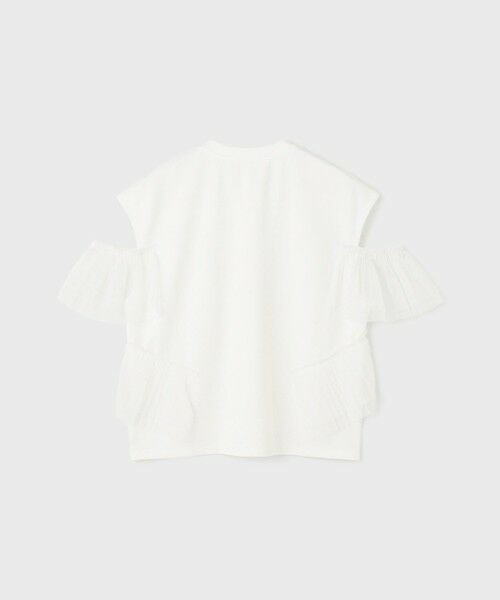 GRACE CONTINENTAL / グレースコンチネンタル カットソー | プリーツチュールカットトップ | 詳細11