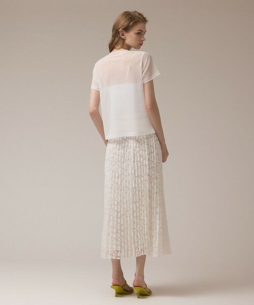 GRACE CONTINENTAL / グレースコンチネンタル カットソー | シアーカットトップ | 詳細2