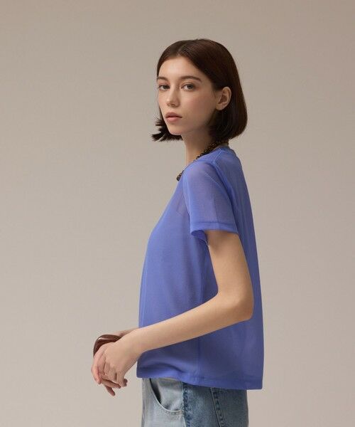 GRACE CONTINENTAL / グレースコンチネンタル カットソー | シアーカットトップ | 詳細11