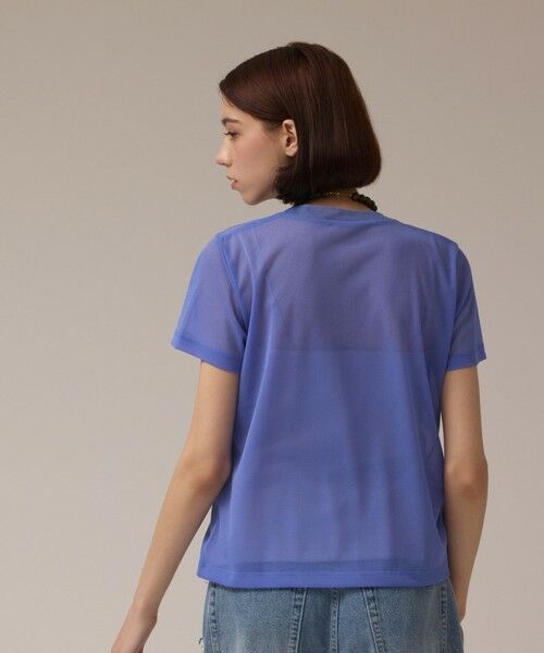 GRACE CONTINENTAL / グレースコンチネンタル カットソー | シアーカットトップ | 詳細12