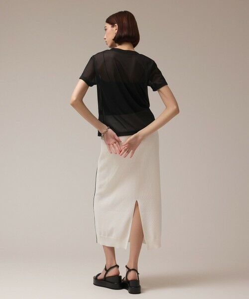 GRACE CONTINENTAL / グレースコンチネンタル カットソー | シアーカットトップ | 詳細17