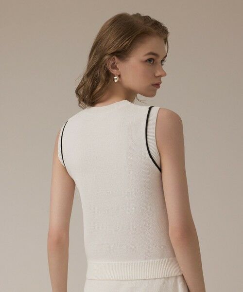 GRACE CONTINENTAL / グレースコンチネンタル その他トップス | カノコニットトップ | 詳細3